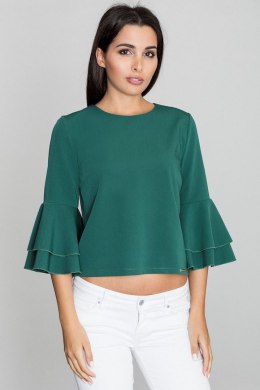 Bluzka Model M565 Green - Figl - S