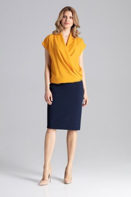 Bluzka Model M652 Musztarda - Figl - XL