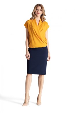 Bluzka Model M652 Musztarda - Figl - XL