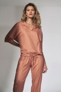 Bluzka Model M744 Orange - Figl - L/XL