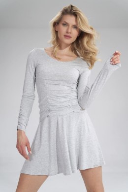 Bluzka Model M788 Grey Melange - Figl - s