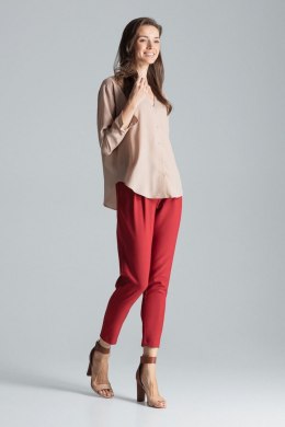 Koszula Damska Model M671 Beige - Figl - M