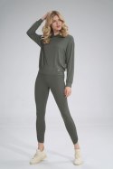 Legginsy Model M773 Oliwka - Figl - XL Legginsy Model M773 Oliwka - Figl - XL