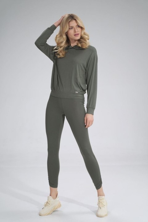 Legginsy Model M773 Oliwka - Figl - XL Legginsy Model M773 Oliwka - Figl - XL