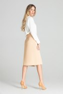 Spódnica Model M697 Beige - Figl - M Spódnica Model M697 Beige - Figl - M