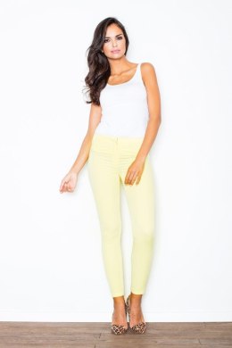 Spodnie Damskie Model 293 Yellow - Figl - M