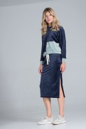 Sukienka Komplet Model M819 Navy - Figl - S