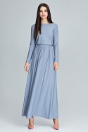 Sukienka Model M604 Grey - Figl - S Sukienka Model M604 Grey - Figl - S