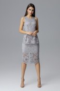 Sukienka Model M640 Grey - Figl - L Sukienka Model M640 Grey - Figl - L