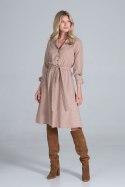 Sukienka Model M838 Beige - Figl - M Sukienka Model M838 Beige - Figl - M