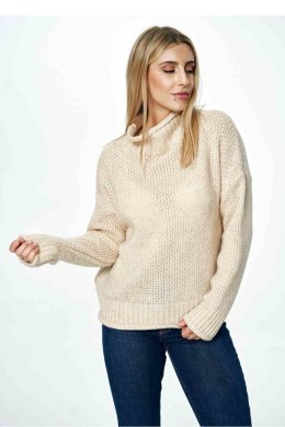 Sweter Damski Model M886 Beige - Figl - uniwersalny