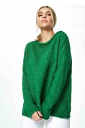 Sweter Damski Model M888 Green - Figl - uniwersalny Sweter Damski Model M888 Green - Figl - uniwersalny