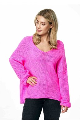 Sweter Damski Model M899 Pink - Figl - uniwersalny