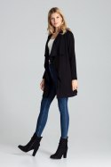 Sweter Kardigan Model M682 Black - Figl - L/XL Sweter Kardigan Model M682 Black - Figl - L/XL
