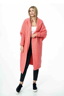 Sweter Kardigan Model M901 Coral - Figl - uniwersalny