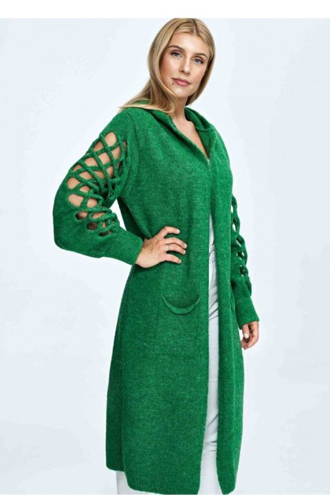 Sweter Kardigan Model M912 Green - Figl - uniwersalny