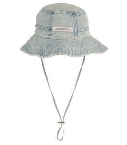 Kapelusz typu bucket jeansowy (Niebieski)