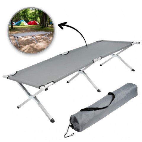 Copy of Touristenbett, Feldbett, Kanu 190 x 62cm faltbar mit Bezug AR04SZ