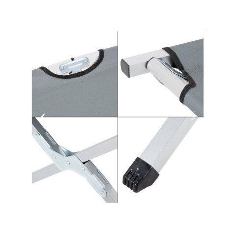 Copy of Touristenbett, Feldbett, Kanu 190 x 62cm faltbar mit Bezug AR04SZ