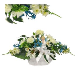 MAŁY STROIK Z ANIOŁKIEM NA CMENTARZ KWIATY NA GRÓB POMNIK GROBEK DZIECKA