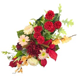 STROIK NA CMENTARZ JESIENNE KWIATY NA GRÓB POMNIK MISA WSZYSTKICH ŚWIĘTYCH