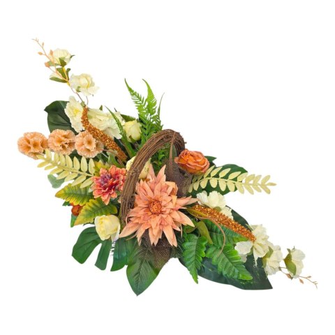 Stroik na cmentarz kwiaty wiązanka donica na grób wszystkich świętych