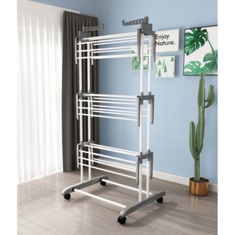 Wäschetrockner, groß vertikal, faltbar, stehend, horizontal SU02