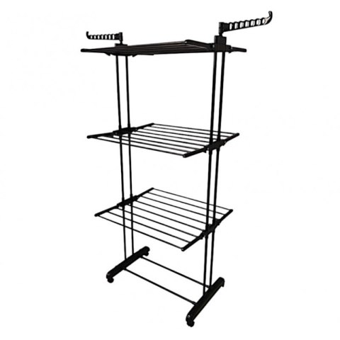 Wäschetrockner groß vertikal klappbar stehend schwarz SU02CZ