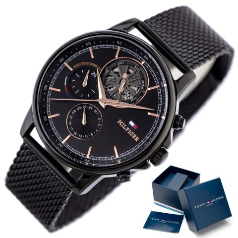 ZEGAREK MĘSKI TOMMY HILFIGER 1710610 (zf112a) + BOX