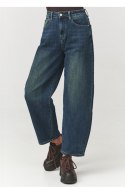 Spodnie Jeansy Damskie Model C13 Dark Jeans - Makadamia - 38