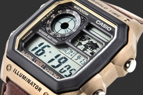 Zegarek Męski CASIO AE-1200WHL-5AV + BOX