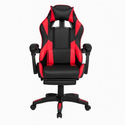 Fotel gamingowy obrotowy z podnóżkiem STRIKER ONE - KO31CZE