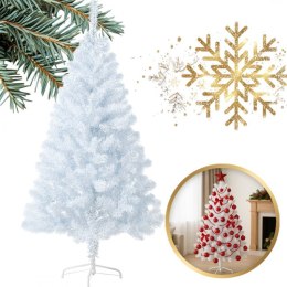 Großer künstlicher PVC-Weihnachtsbaum, naturgetreu, dicht, WEISSKIEFER, 150 CM, CHO10