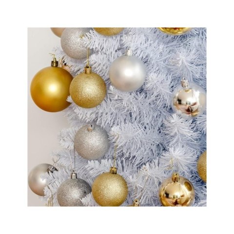 Großer künstlicher PVC-Weihnachtsbaum, naturgetreu, dicht, WEISSKIEFER, 150 CM, CHO10