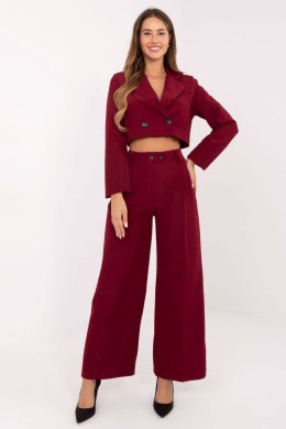 Spodnie Komplet Model IT-KMPL-FL9019.08P Bordo - Rue Paris - S/M