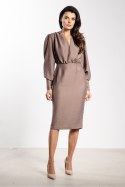Sukienka Model A735 Taupe - awama - s