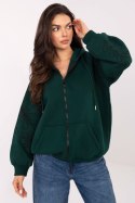 Bluza Damska Model RV-BL-A911.22 Dark Green - Relevance - uniwersalny