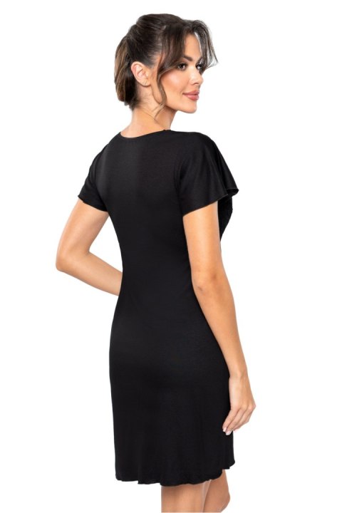 Koszulka nocna Koszula Nocna Model Luiza Black - Donna - XL