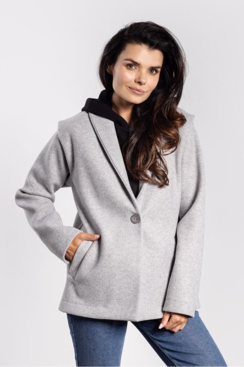 Kurtka Damska Model A752 Grey - awama - XL