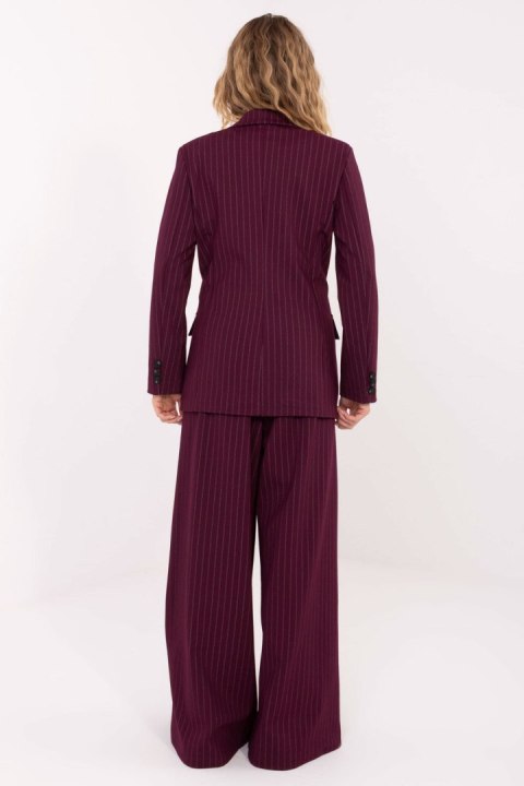 Marynarka Model IT-MA-FL6215.21 Bordo - Rue Paris - L/XL
