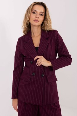Marynarka Model IT-MA-FL6215.21 Bordo - Rue Paris - S/M