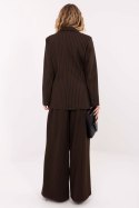 Marynarka Model IT-MA-FL6215.21 Dark Brown - Rue Paris - S/M