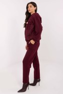Spodnie Komplet Model IT-KMPL-9872.97 Bordo - Italy Moda - uniwersalny