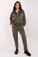 Spodnie Komplet Model IT-KMPL-9872.97 Khaki - Italy Moda - uniwersalny