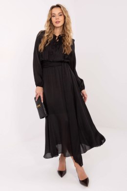 Sukienka Model MI-SK-27580.02 Black - Rue Paris - uniwersalny
