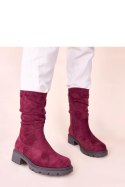 Botki Model Malha 68107-3 Bordo - Solea - 38