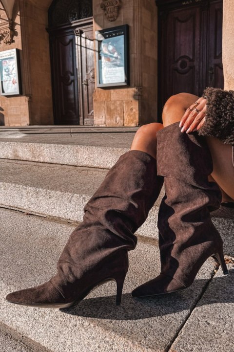 Kozaki Model Mavella CLS-607 Czekolada - Step in style - 40