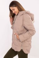 Kurtka Damska Model MBM-KR-2519.21 Dark Beige - MBM - XXL
