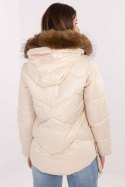 Kurtka Damska Model MBM-KR-856.98P Light Beige - MBM - XXL