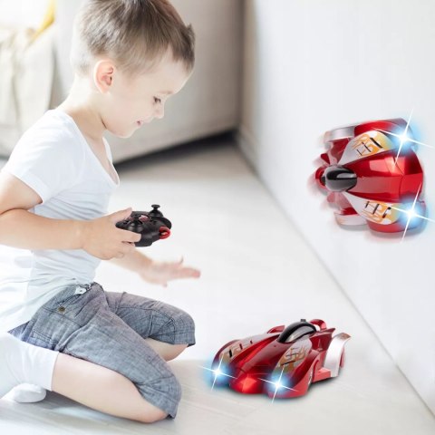 Auto jeżdżące po ścianach -samochód zdalnie sterowane pilot RC wyścigówka